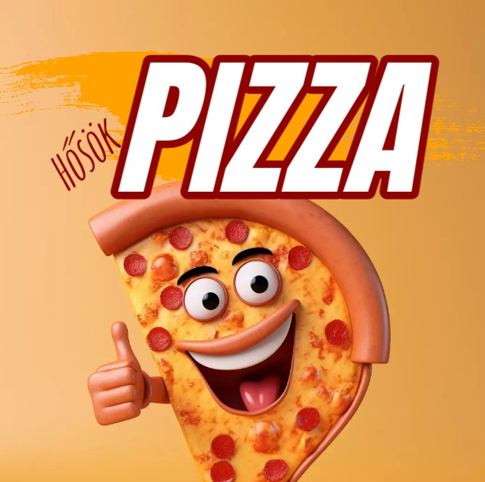 Hősök Pizza logo